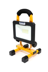 Compact LED work light with durable housing and wide-angle illumination