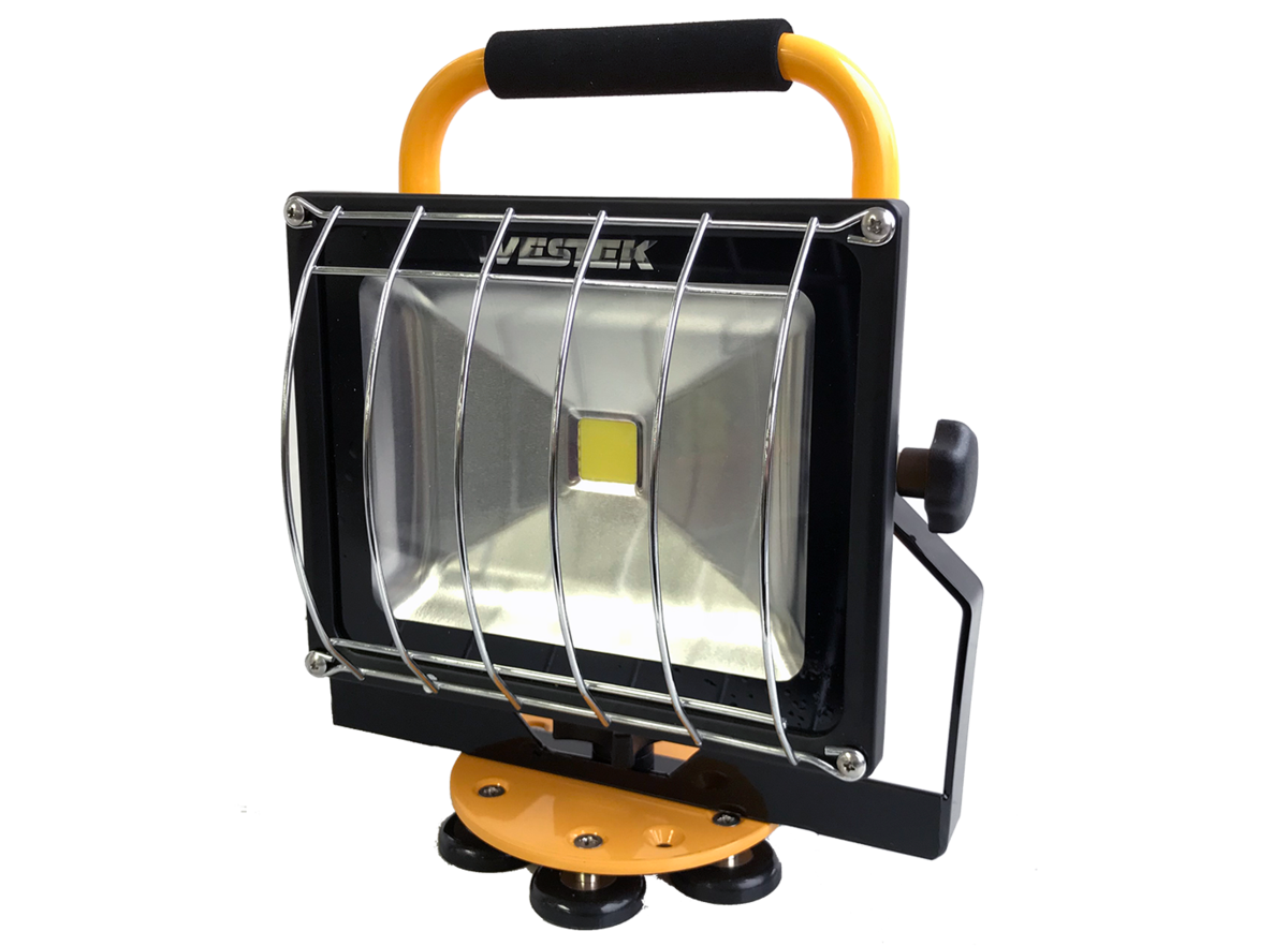 We have used these lights during overhaul operations and fire emergencies.  The ease of light placement without the need of power cords is invaluable.