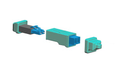 Fiber Loopback Plugs LC    DX-LC-MM-LO(laser optimised)  Blue