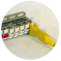 TC-PB2F Pair Bond- RJ45 Y (2) DatTerm