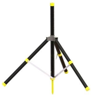 Workstation Tripod with retractable spike